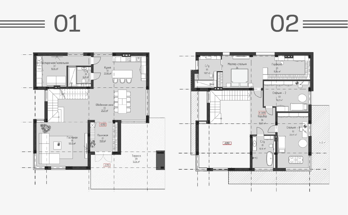 Villa Miya - планировка